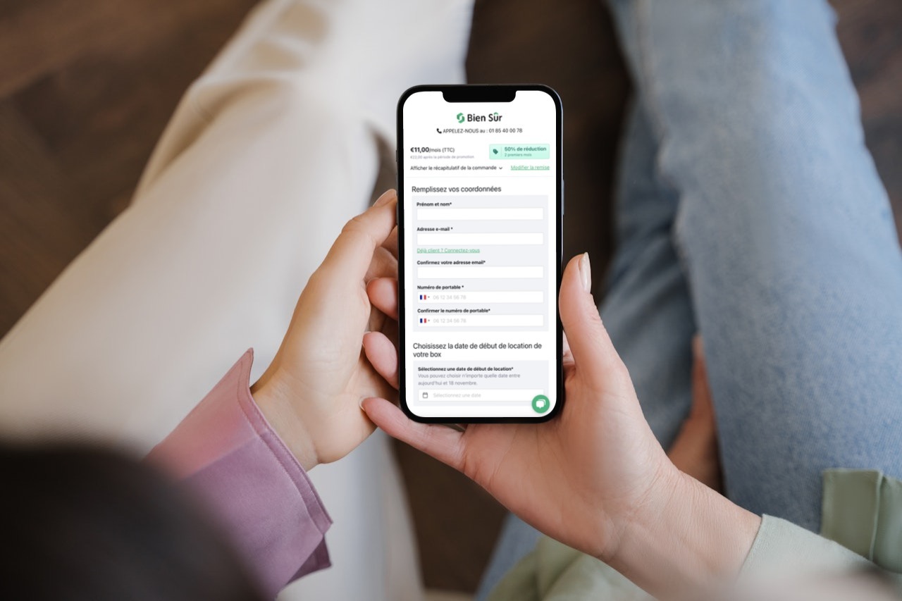 Self storage online bookings